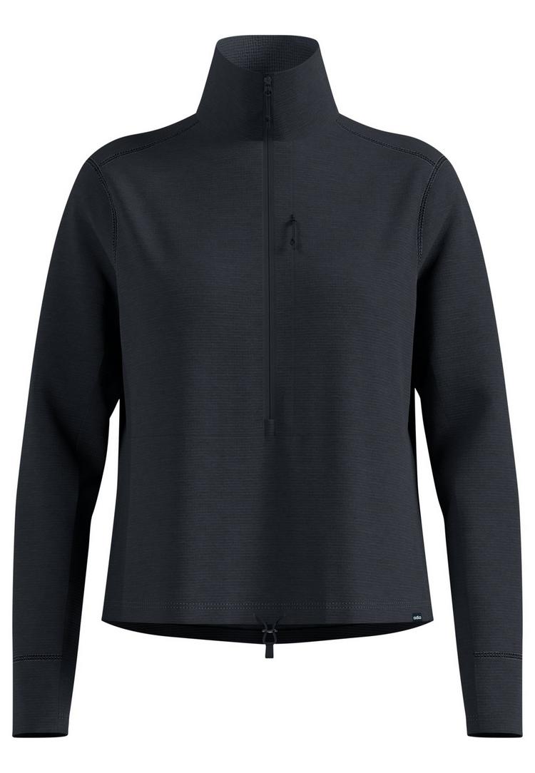 Odlo Odlo Fleecepullover Damen - black melange(60008) - 0 | SportScheck