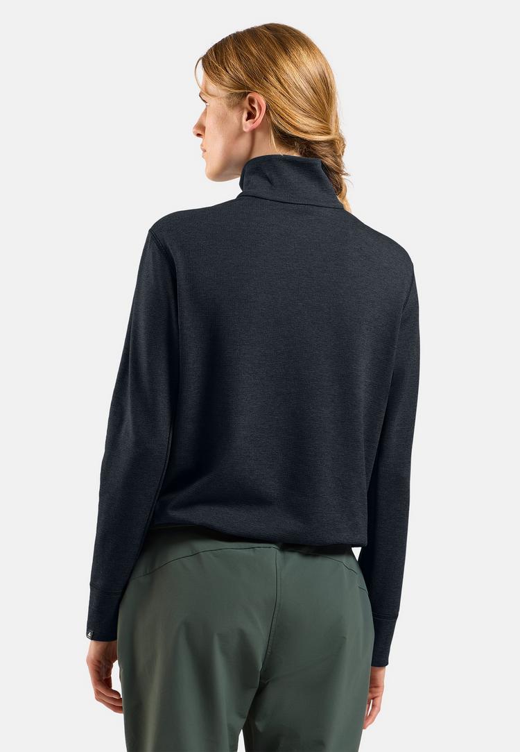 Odlo Odlo Fleecepullover Damen - black melange(60008) - 1 | SportScheck