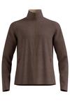 Odlo Grid Fleece Mid Layer Full-Zip Fleecejacke Herren - Brown Granite(30369)