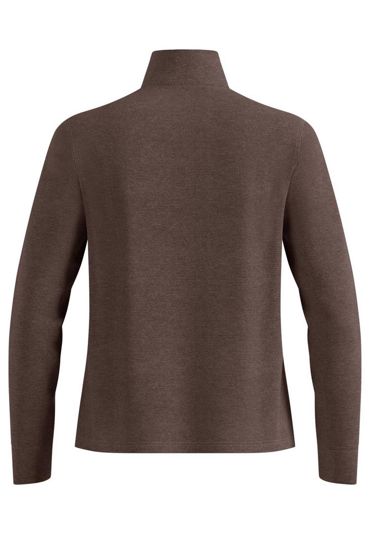 Odlo Odlo Grid Fleece Mid Layer Full-Zip Fleecejacke Herren - Brown Granite(30369) - 0 | SportScheck