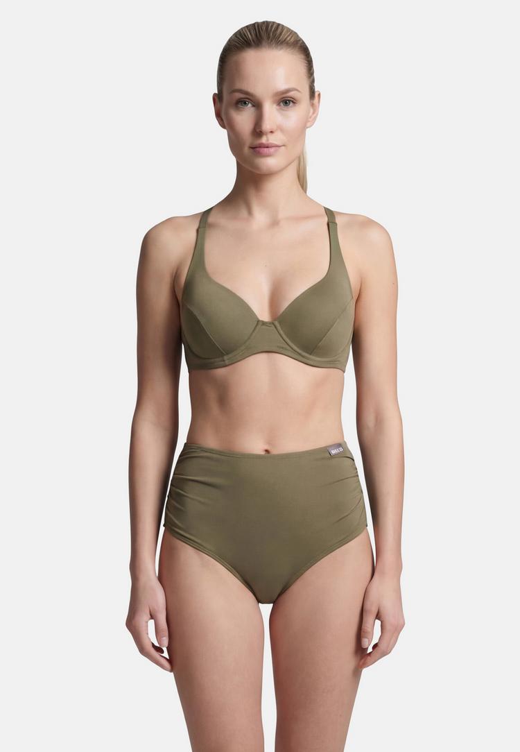 BECO BEERMANN BECO BEERMANN Colour Block Bikini Set Damen - olive - 0 | SportScheck