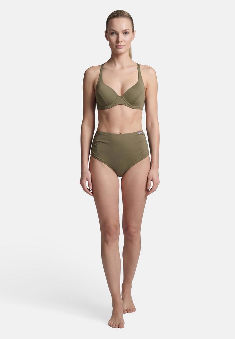 BECO BEERMANN BECO BEERMANN Colour Block Bikini Set Damen - olive - 1 | SportScheck