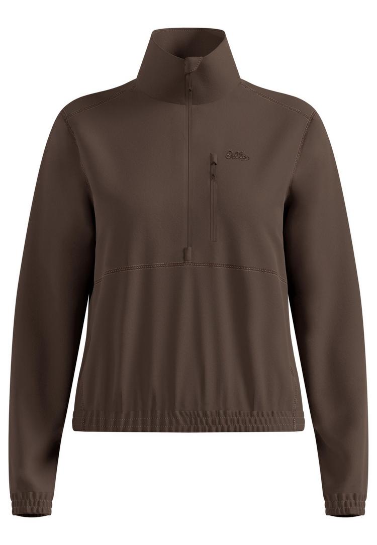 Odlo Odlo Classic Crew Mid Layer Funktionssweatshirt Damen - Brown Granite(30369) - 0 | SportScheck