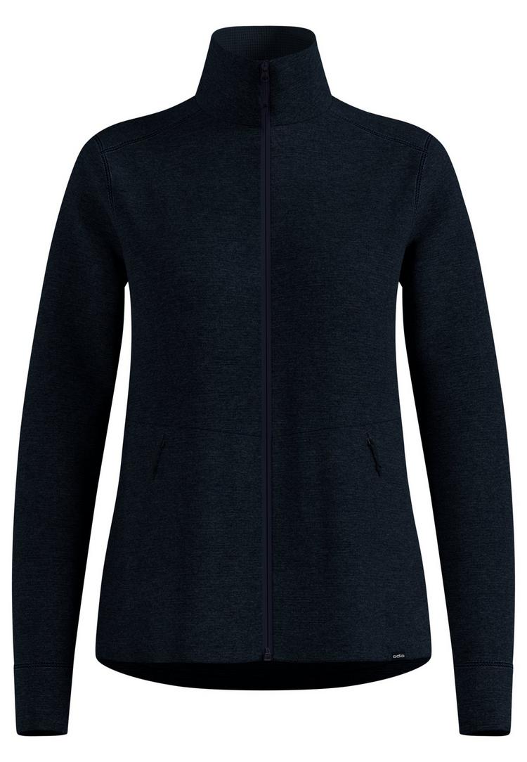 Odlo Odlo Grid Fleece Mid Layer Full-Zip Fleecejacke Damen - dark sapphire(20731) - 0 | SportScheck