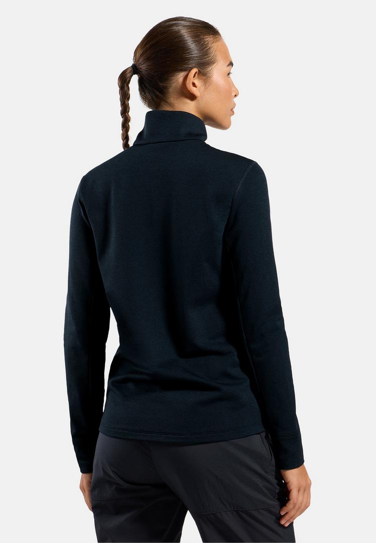 Odlo Odlo Grid Fleece Mid Layer Full-Zip Fleecejacke Damen - dark sapphire(20731) - 1 | SportScheck