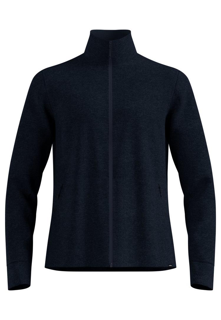 Odlo Odlo Grid Fleece Mid Layer Full-Zip Fleecejacke Herren - dark sapphire(20731) - 0 | SportScheck