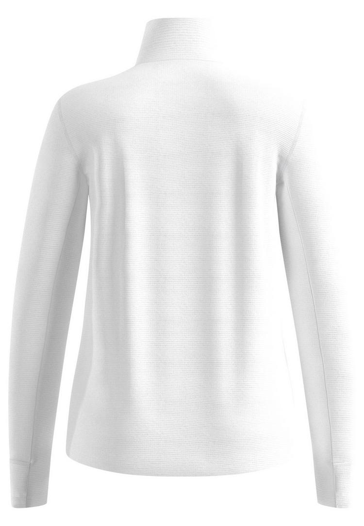 Odlo Odlo Grid Fleece Mid Layer Full-Zip Fleecejacke Damen - white(10000) - 0 | SportScheck