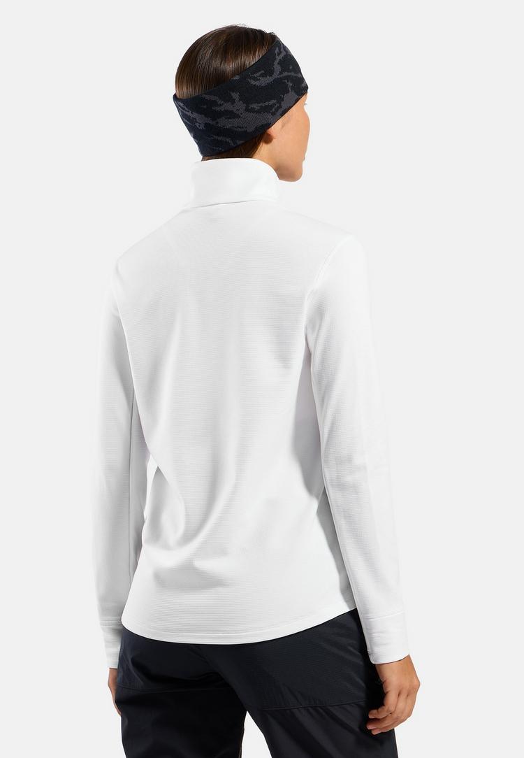 Odlo Odlo Grid Fleece Mid Layer Full-Zip Fleecejacke Damen - white(10000) - 1 | SportScheck