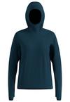 Odlo Essential Thermal Lauf-Hoodie Laufhoodie Damen - Reflecting Pond(20417)