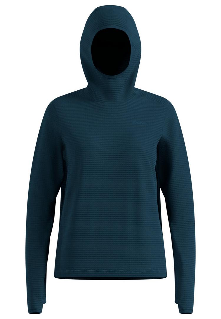 Odlo Odlo Essential Thermal Lauf-Hoodie Laufhoodie Damen - Reflecting Pond(20417) - 0 | SportScheck