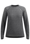 Odlo Essentials Seamless Laufshirt 2.0 Funktionsshirt Damen - stone grey melange(10753)