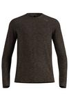 Odlo Essentials Seamless Laufshirt 2.0 Funktionsshirt Herren - Brown Granite melange(31309)