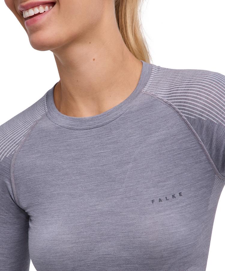 Falke Falke Funktionsshirt Damen - grey-heather (3757) - 3 | SportScheck