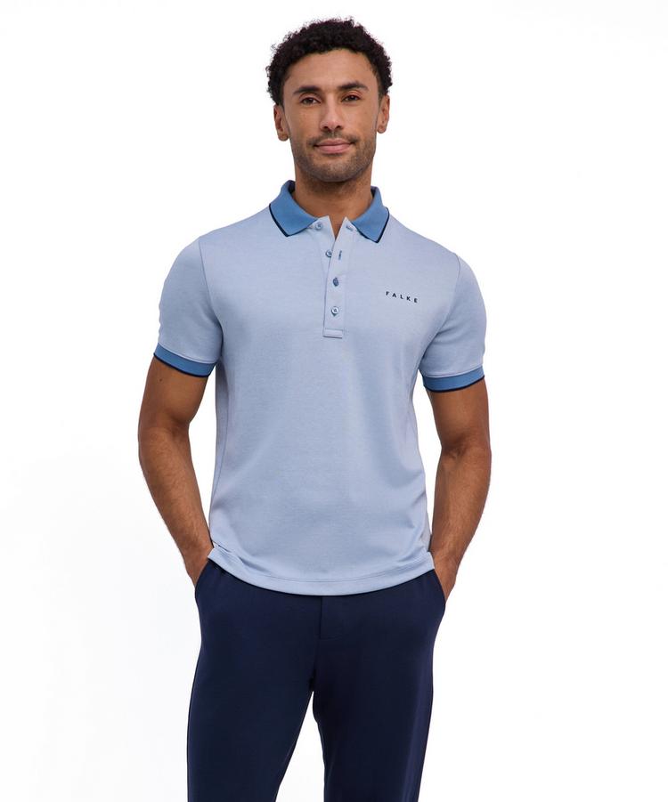 Falke Falke Poloshirt Herren - sky blue (6876) - 0 | SportScheck