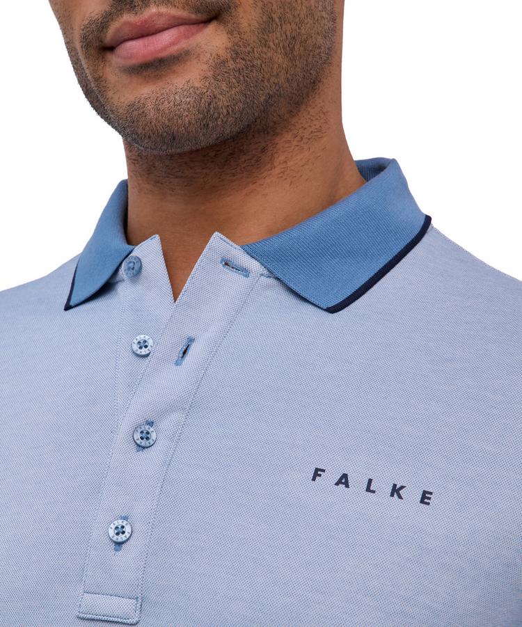 Falke Falke Poloshirt Herren - sky blue (6876) - 3 | SportScheck