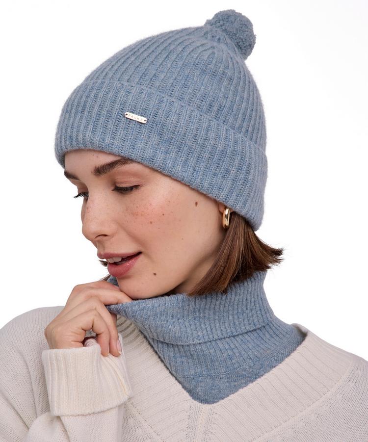 Falke Falke Pure Cashmere Pompom Beanie Beanie - cloud mel. (6027) - 0 | SportScheck