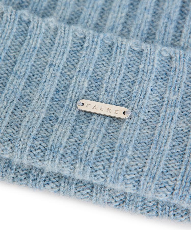 Falke Falke Pure Cashmere Ribbed Beanie Beanie - cloud mel. (6027) - 1 | SportScheck