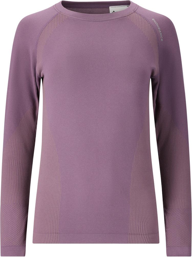 Endurance Endurance Halen Langarmshirt Damen - 4419 Moonscape - 0 | SportScheck