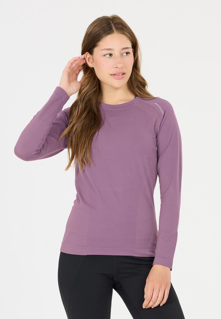 Endurance Endurance Halen Langarmshirt Damen - 4419 Moonscape - 1 | SportScheck