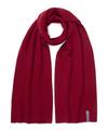 Falke Merino Ultrafine Ribbed Schal - red velvet (8264)