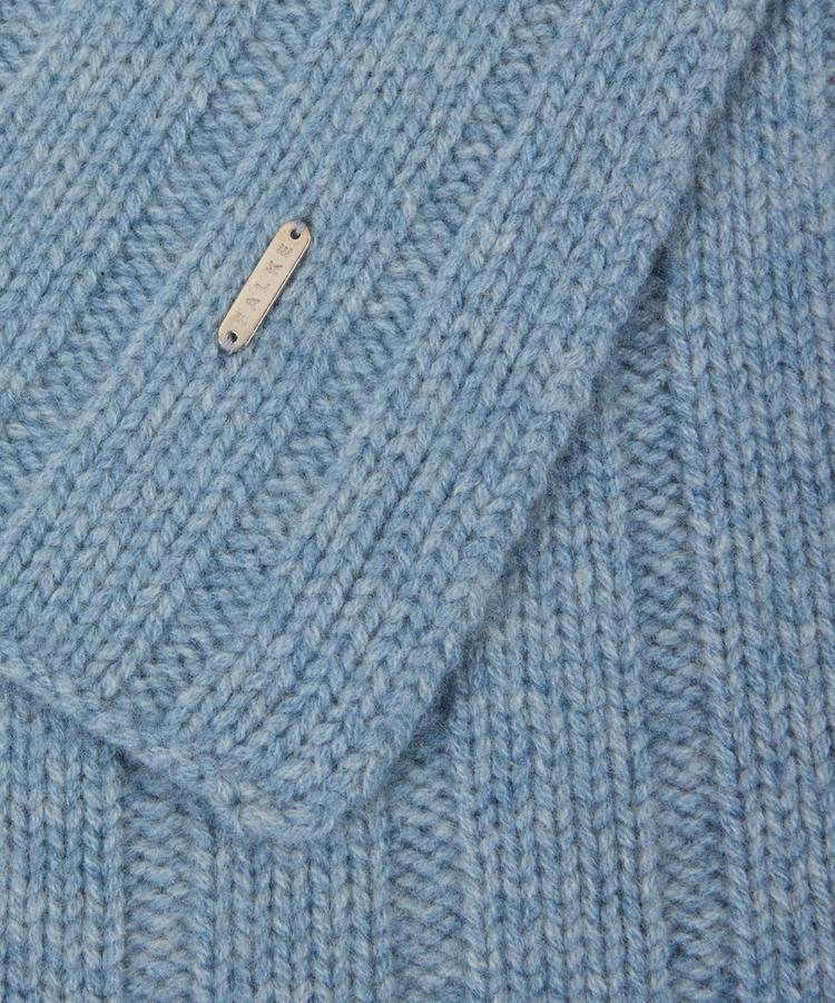 Falke Falke Pure Cashmere Ribbed Scarf u Schal - cloud mel. (6027) - 2 | SportScheck