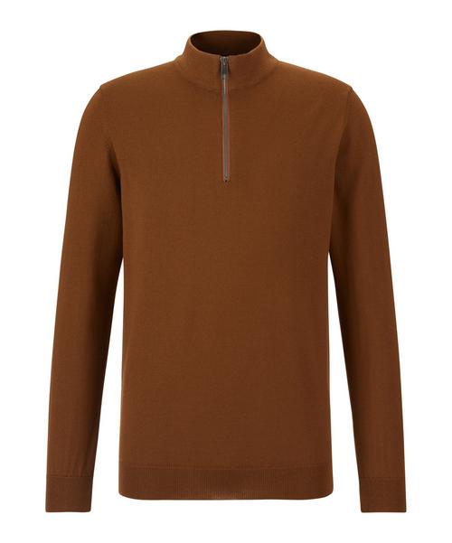 Falke Merino X-Fine Half-Zip Strickpullover Herren