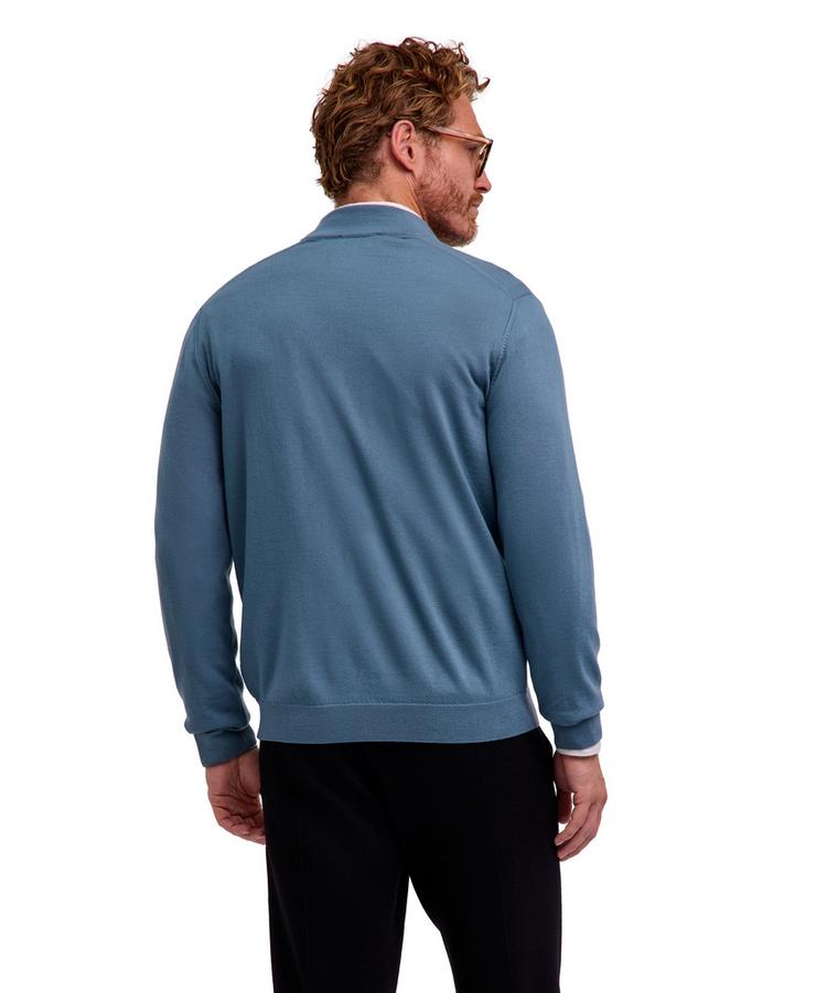 Falke Falke Merino X-Fine Half-Zip Strickpullover Herren - cypress (7673) - 0 | SportScheck