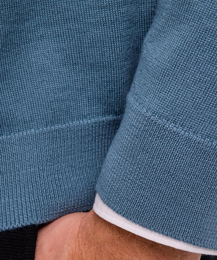 Falke Falke Merino X-Fine Half-Zip Strickpullover Herren - cypress (7673) - 2 | SportScheck
