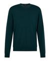 Falke Merino Ultrafine V-Neck Strickpullover Herren - forest (7450)