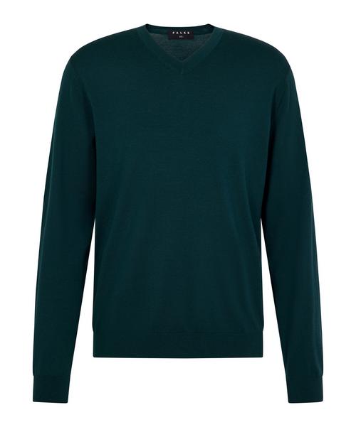 Falke Merino Ultrafine V-Neck Strickpullover Herren