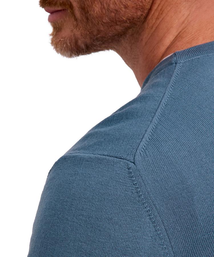 Falke Falke Merino X-Fine Crew Neck Strickpullover Herren - cypress (7673) - 3 | SportScheck