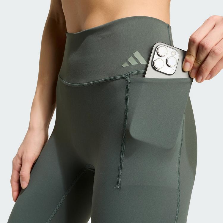 adidas adidas Optime Workout Full Length Leggings Tights Damen - Legend Ivy - 0 | SportScheck