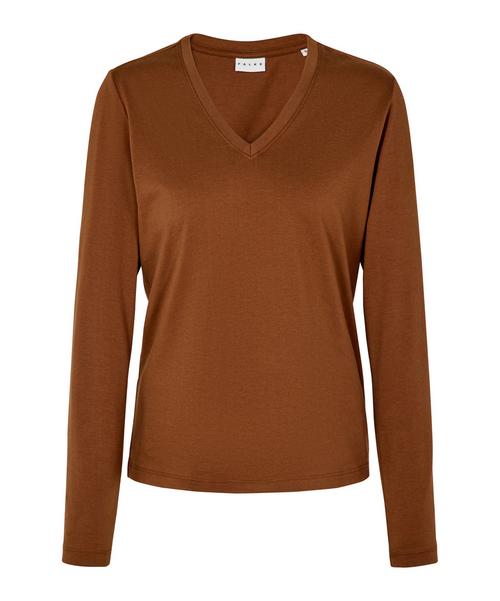 Falke Pima Jersey V-Neck T-Shirt Damen