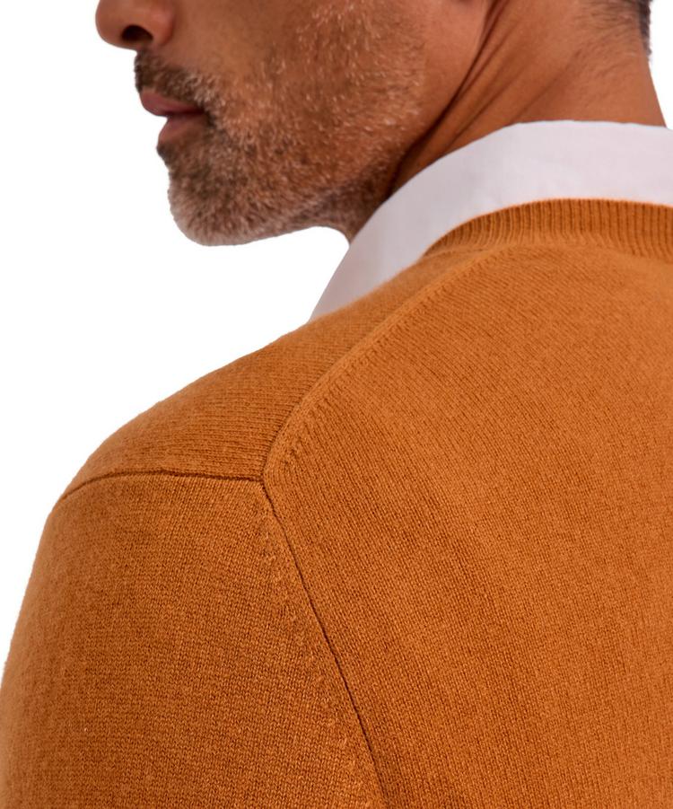 Falke Falke Pure Cashmere V-Neck m Strickpullover Herren - caramel (5582) - 4 | SportScheck