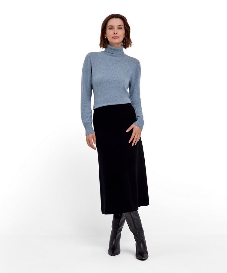 Falke Falke Pure Cashmere Roll Neck w Strickpullover Damen - cloud mel. (6027) - 1 | SportScheck