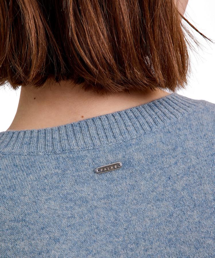 Falke Falke Pure Cashmere Crew Neck w Strickpullover Damen - cloud mel. (6027) - 3 | SportScheck