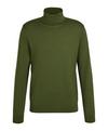Falke Merino Ultrafine Roll Neck Strickpullover Herren - olive (7750)