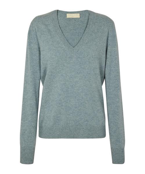 Falke Pure Cashmere V-Neck w Strickpullover Damen
