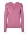 Falke Pure Cashmere V-Neck w Strickpullover Damen - blush (8778)