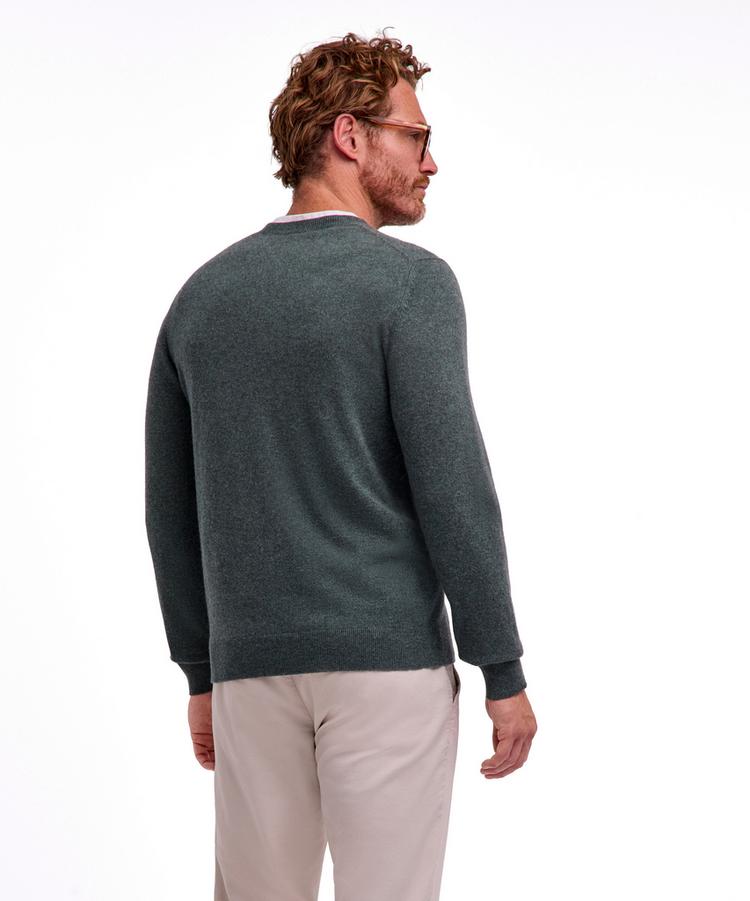 Falke Falke Pure Cashmere V-Neck m Strickpullover Herren - tundra pine (7117) - 0 | SportScheck