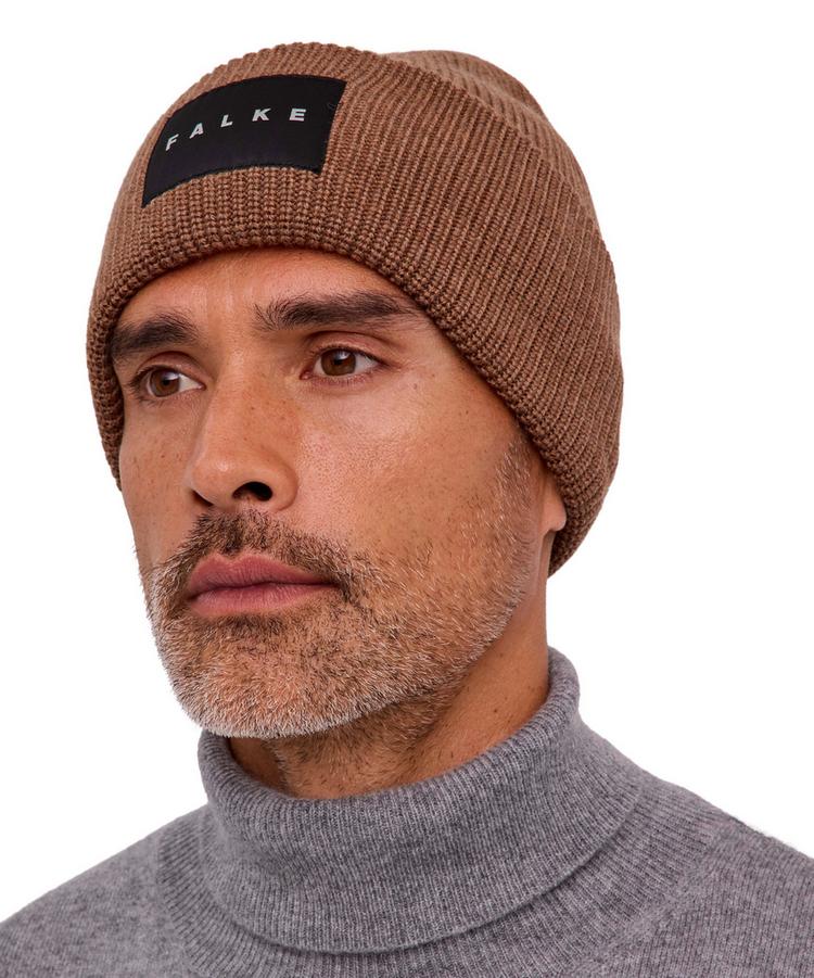 Falke Falke Merino X-Fine Big Label Beanie - nut mel. (5037) - 0 | SportScheck