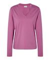 Falke Pima Jersey V-Neck T-Shirt Damen - blush (8778)