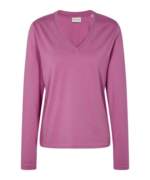 Falke Pima Jersey V-Neck T-Shirt Damen