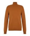 Falke Pure Cashmere Roll Neck m Strickpullover Herren - caramel (5582)