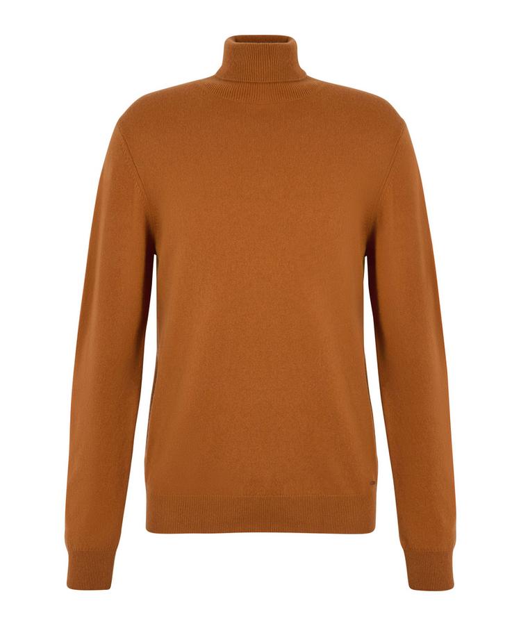 Falke Falke Pure Cashmere Roll Neck m Strickpullover Herren - caramel (5582) - 0 | SportScheck