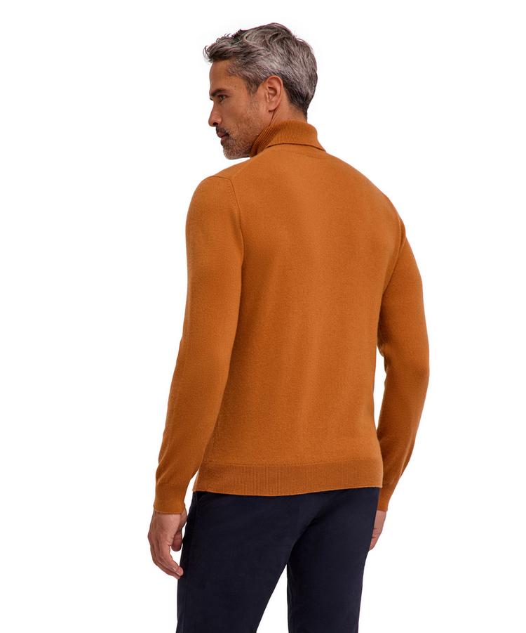Falke Falke Pure Cashmere Roll Neck m Strickpullover Herren - caramel (5582) - 0 | SportScheck
