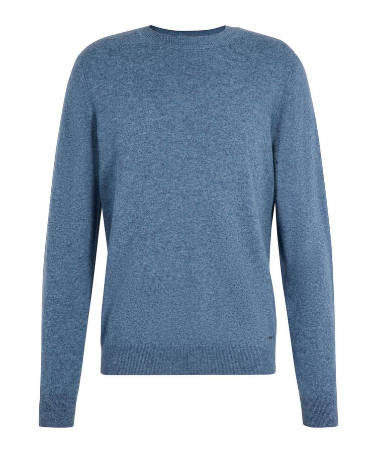 Falke Falke Pure Cashmere Crew Neck Strickpullover Herren - light denim (6660) - 0 | SportScheck