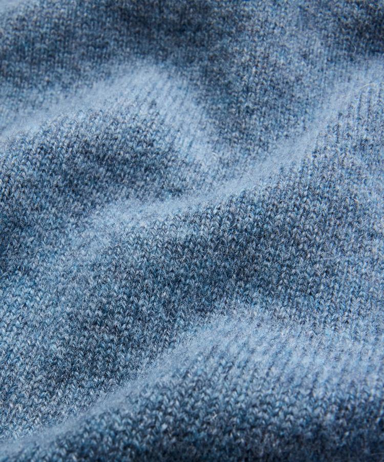 Falke Falke Pure Cashmere Crew Neck Strickpullover Herren - light denim (6660) - 4 | SportScheck