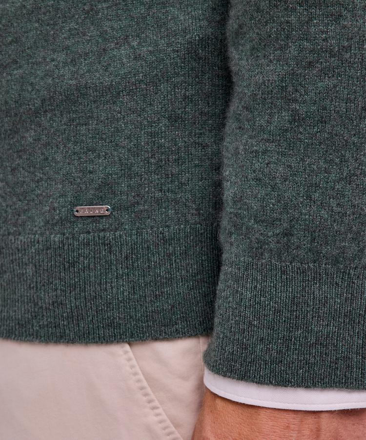 Falke Falke Pure Cashmere Half-Zip m Strickpullover Herren - tundra pine (7117) - 4 | SportScheck