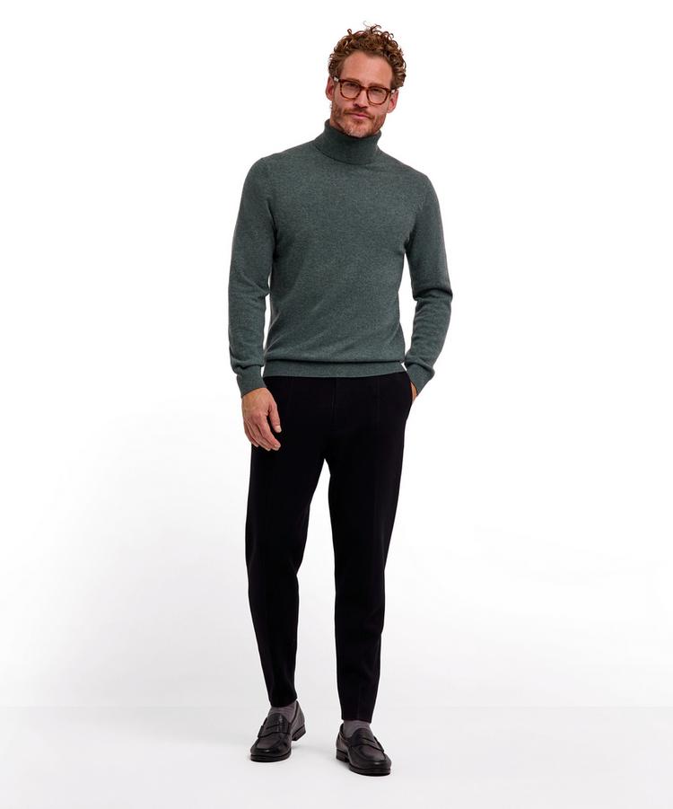 Falke Falke Pure Cashmere Roll Neck m Strickpullover Herren - tundra pine (7117) - 1 | SportScheck